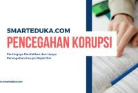 Pentingnya Pendidikan dan Upaya Pencegahan Korupsi Sejak Dini